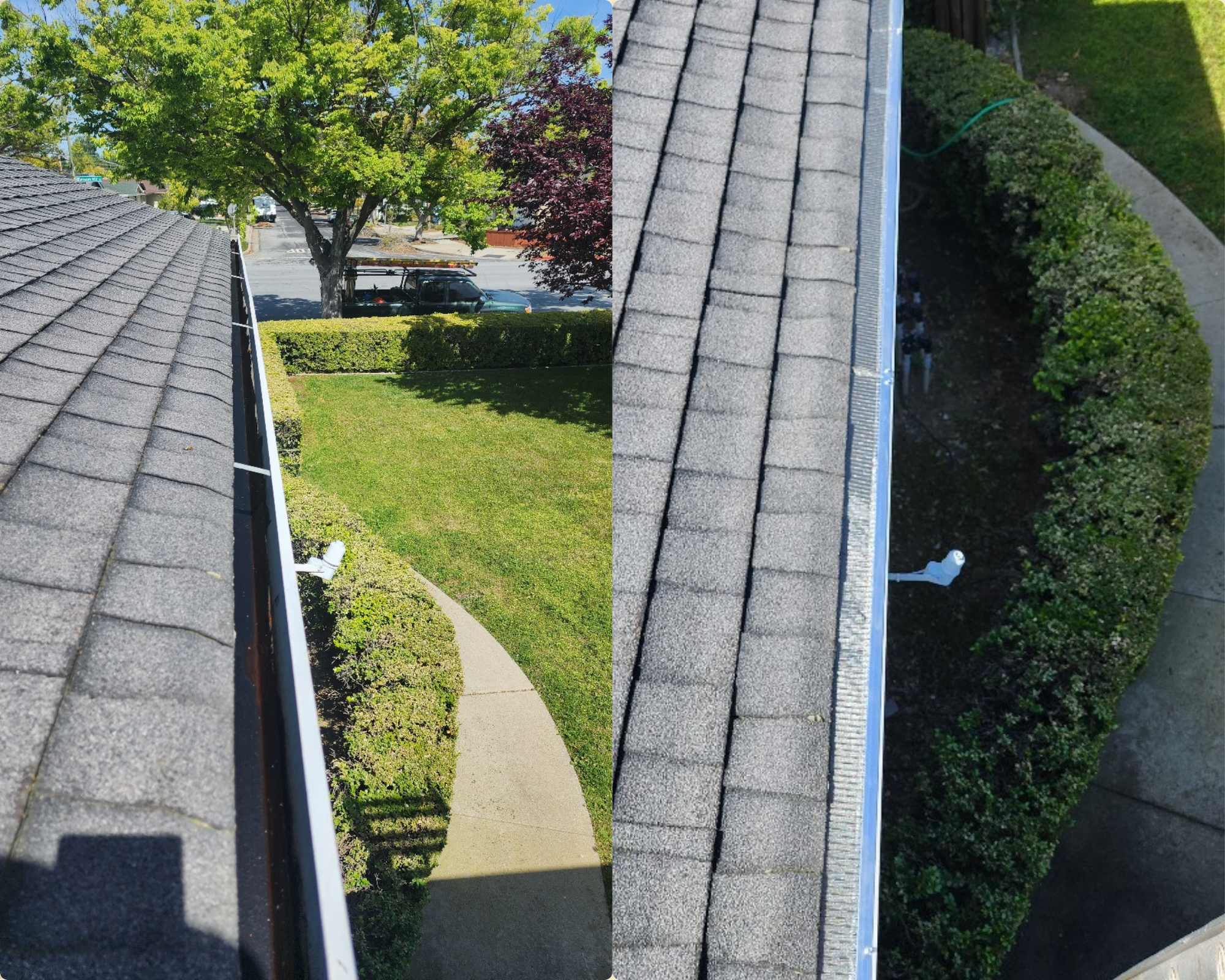 Gutter shield installation in Evergreen San Jose, CA