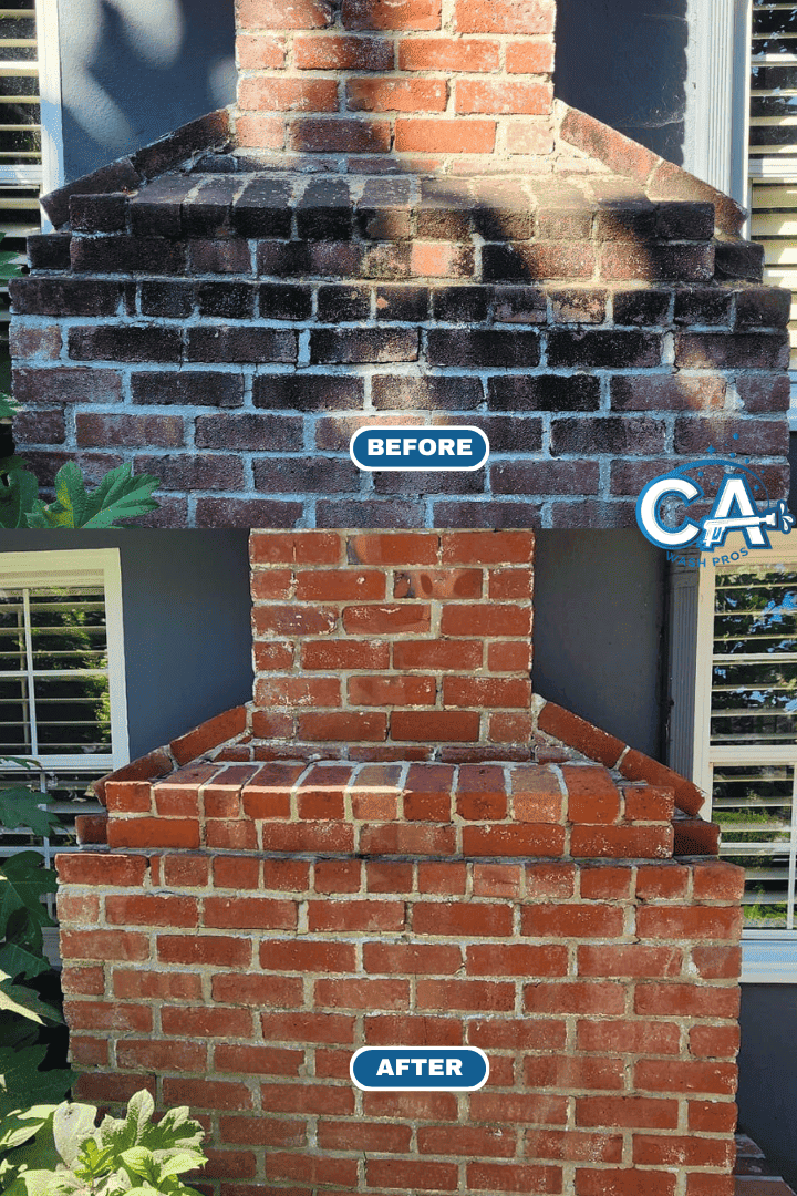 Siding cleaned and refreshed with house washing service in Livermore, CA.
