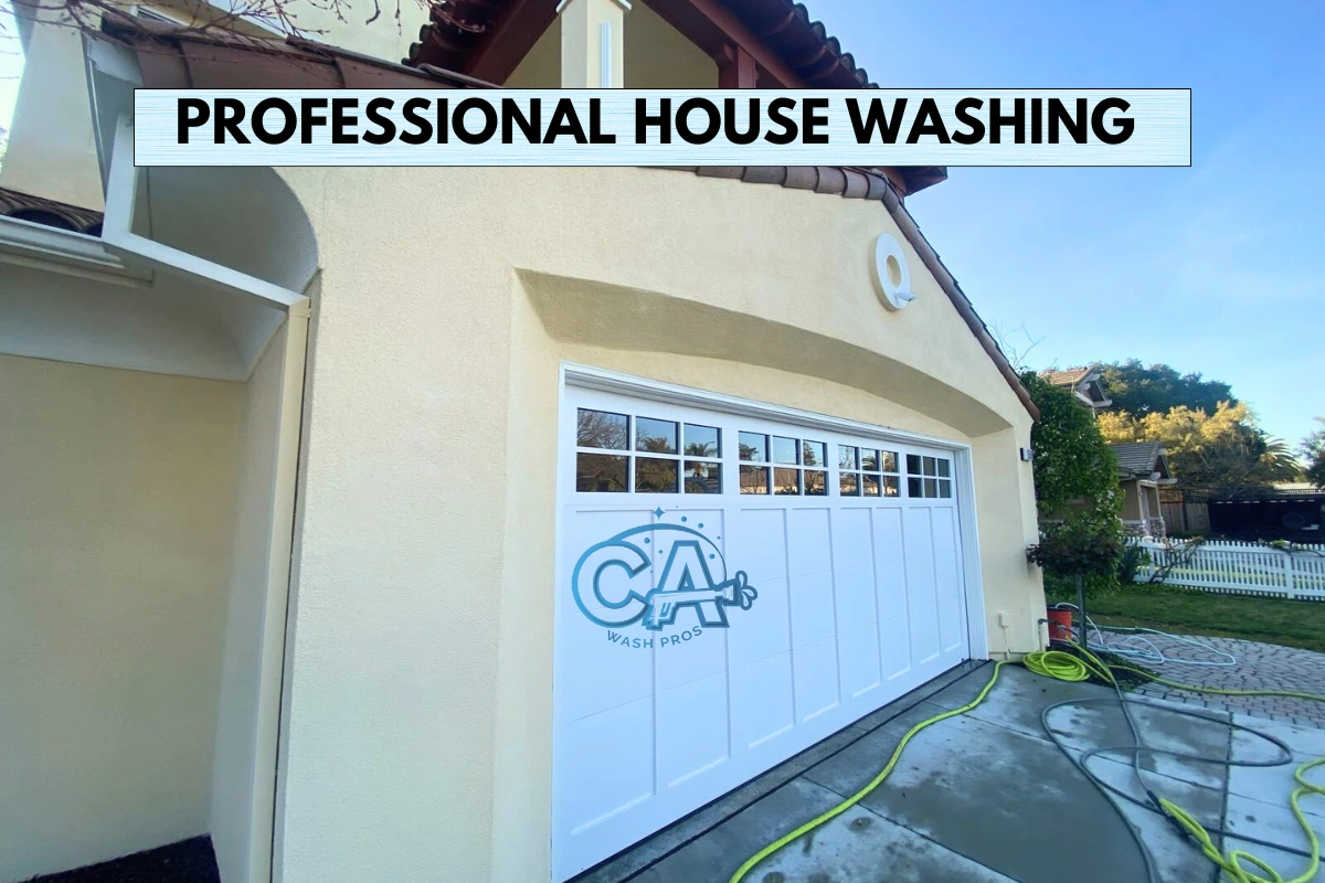 Professional house washing service by CA Wash Pros.